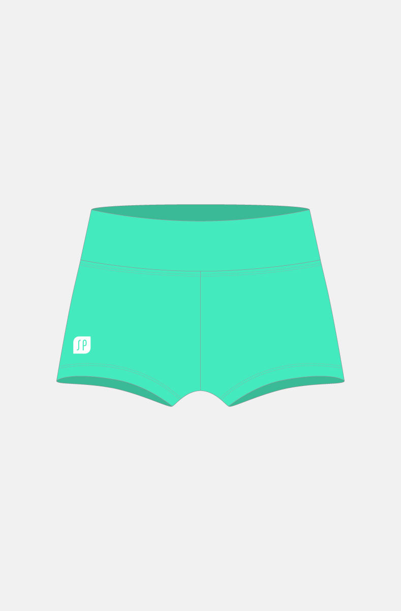 Jnr Spring Green Waistband Shorts