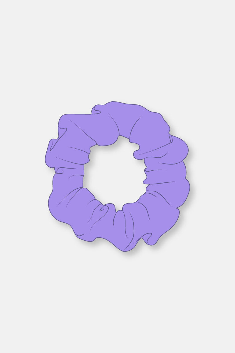 Lavender Matt Scrunchie