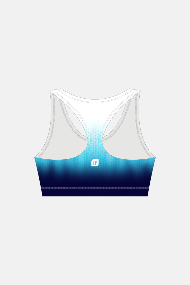 Navy Glow Crop Top