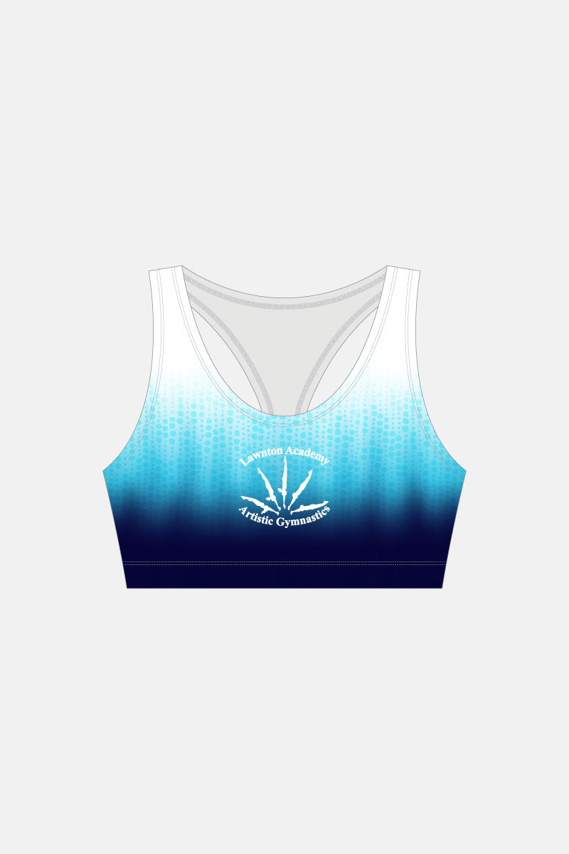 Navy Glow Crop Top