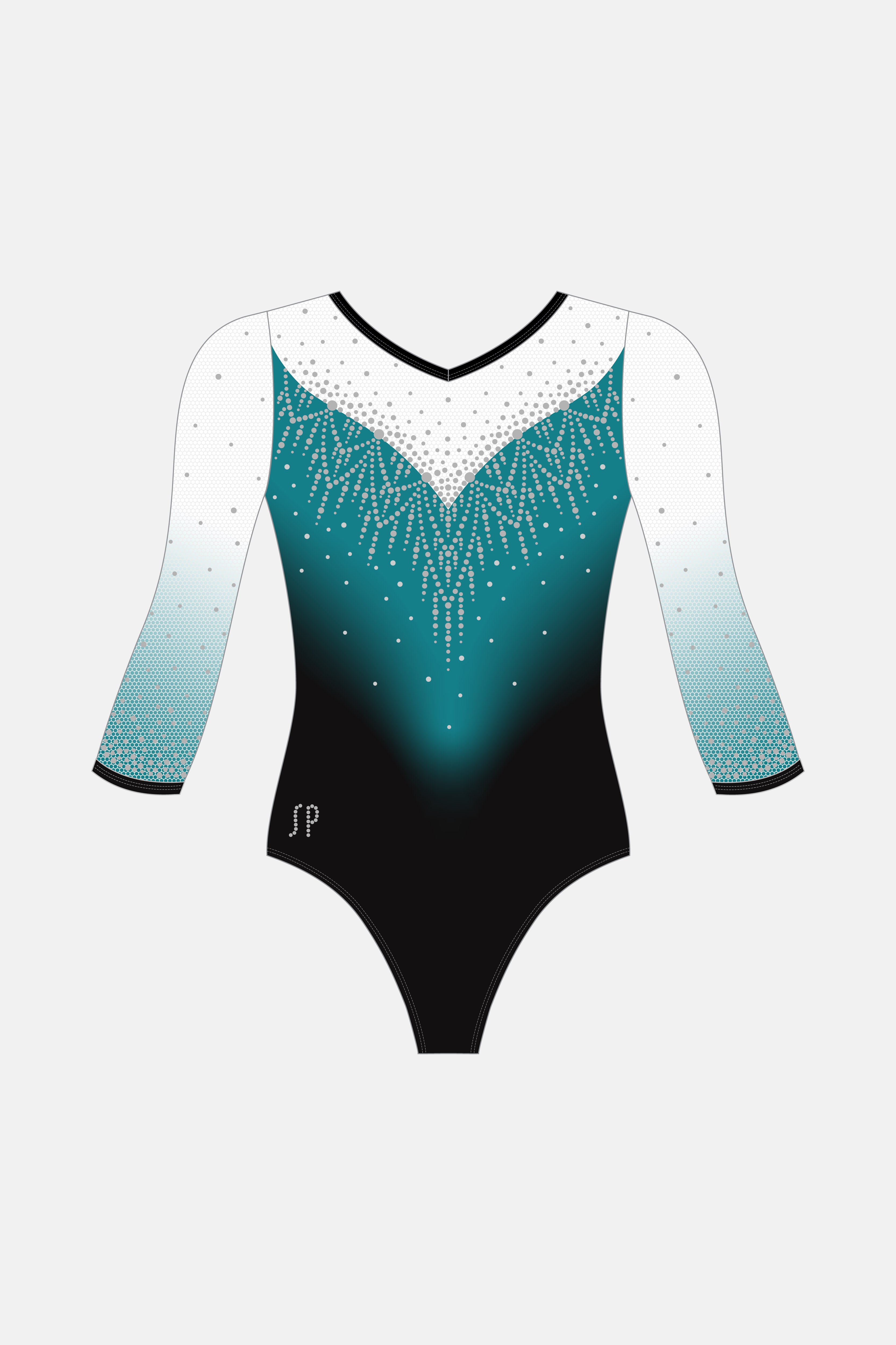 Adeera 3/4 Sleeve Leotard