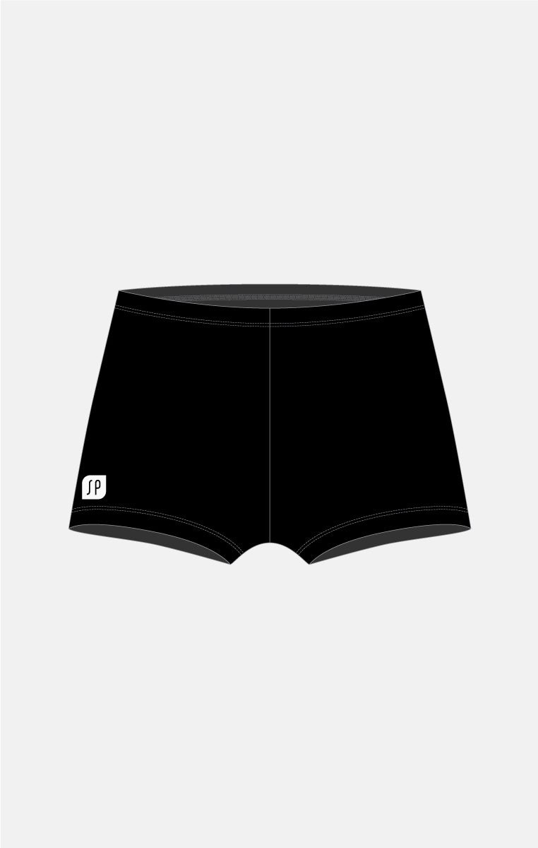 Girls Black Matt 2.0 Shorts