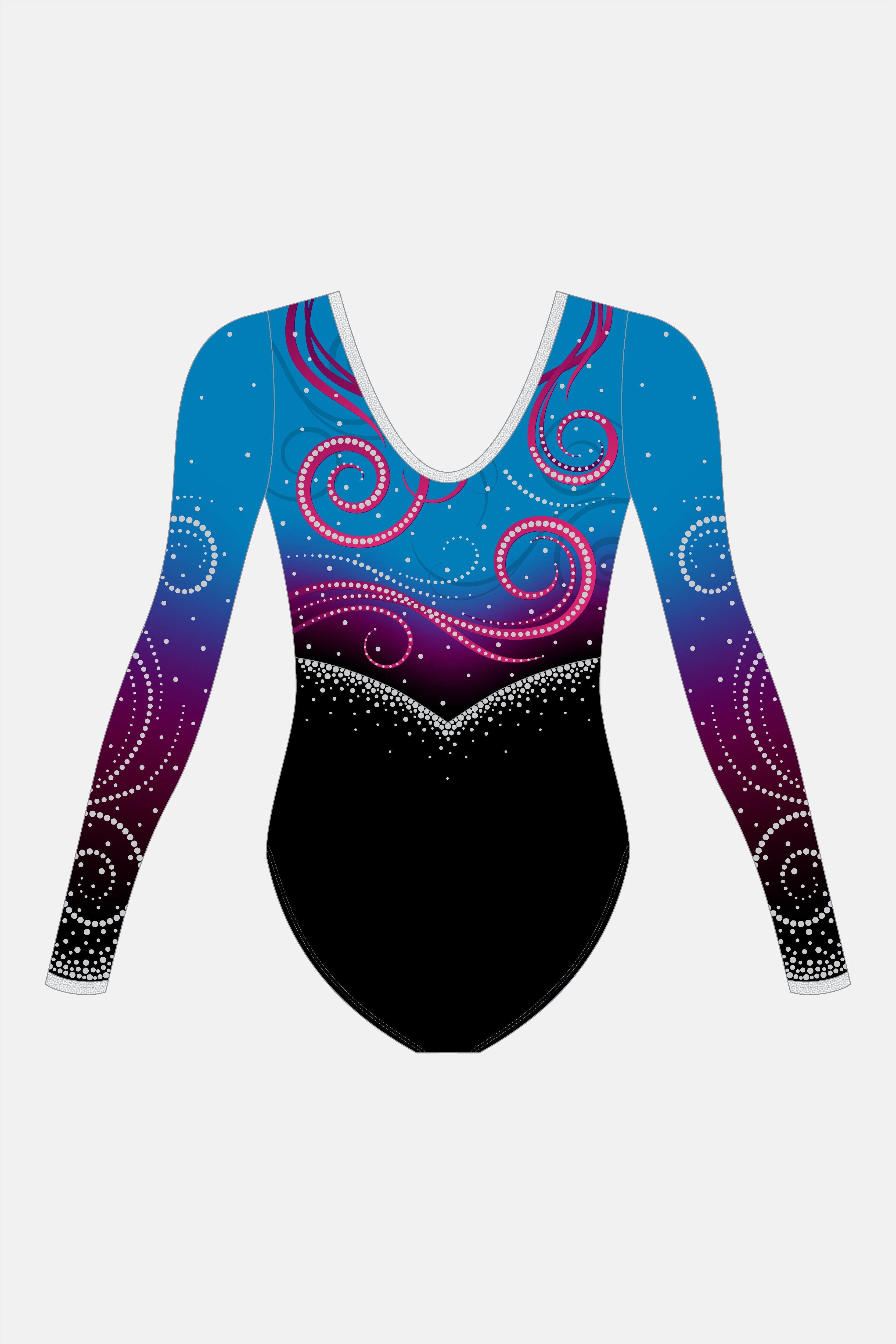 Girls Comp LS Leotard