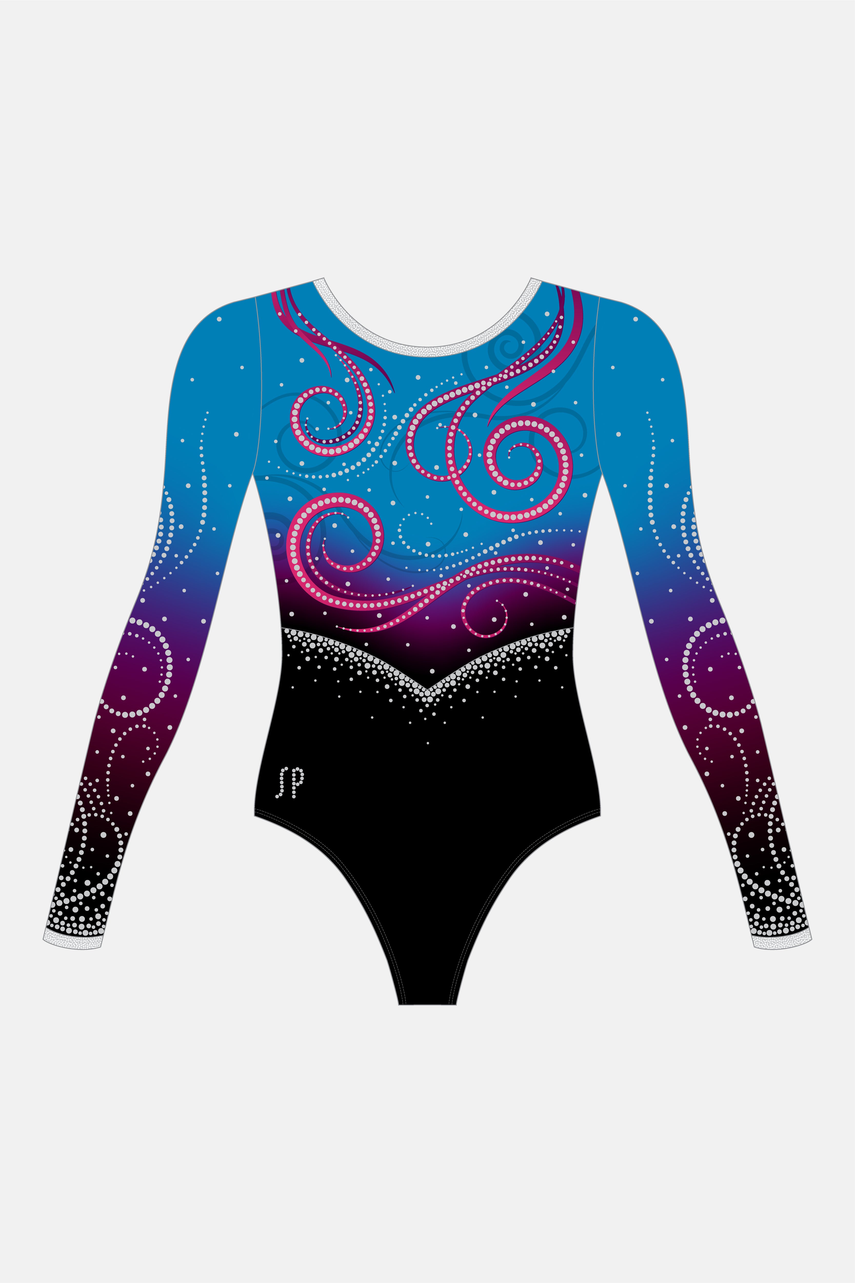 Girls Comp LS Leotard
