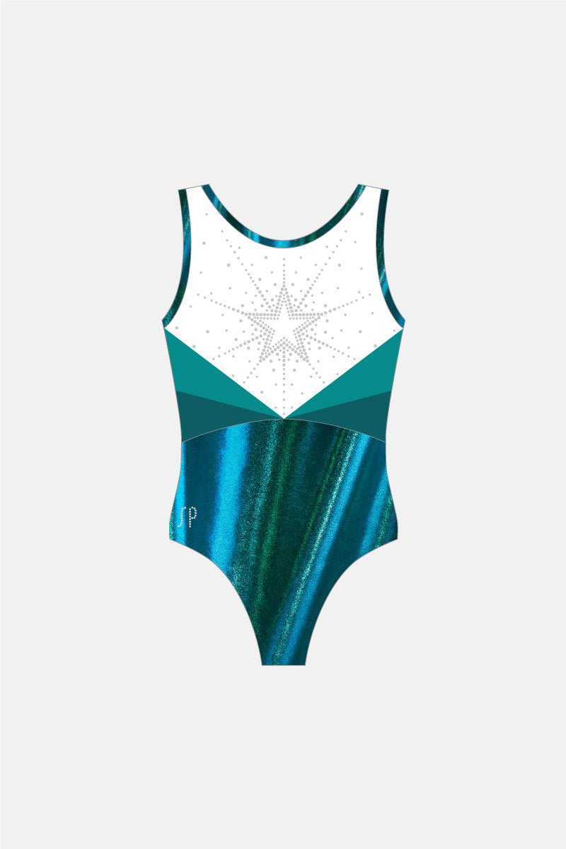 Girls Green SLS Leotard
