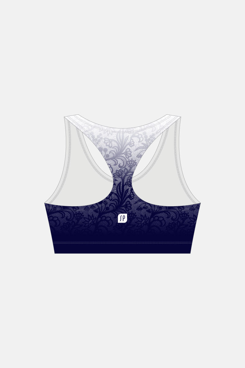 Navy Chancer Crop Top