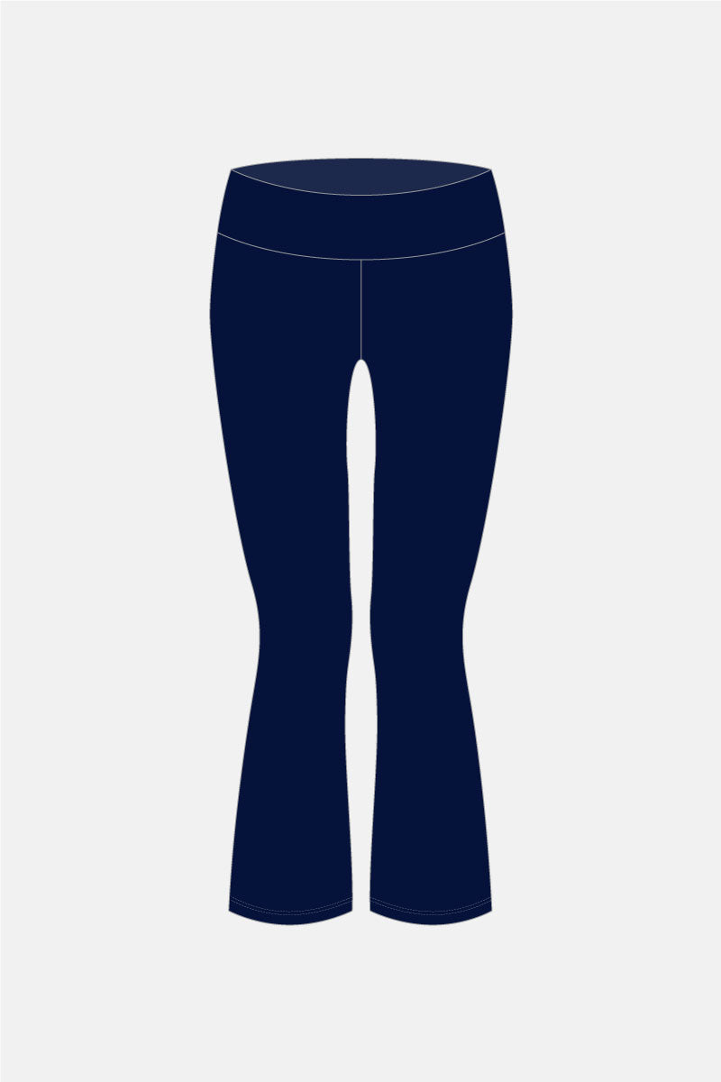 Navy Matt Flares