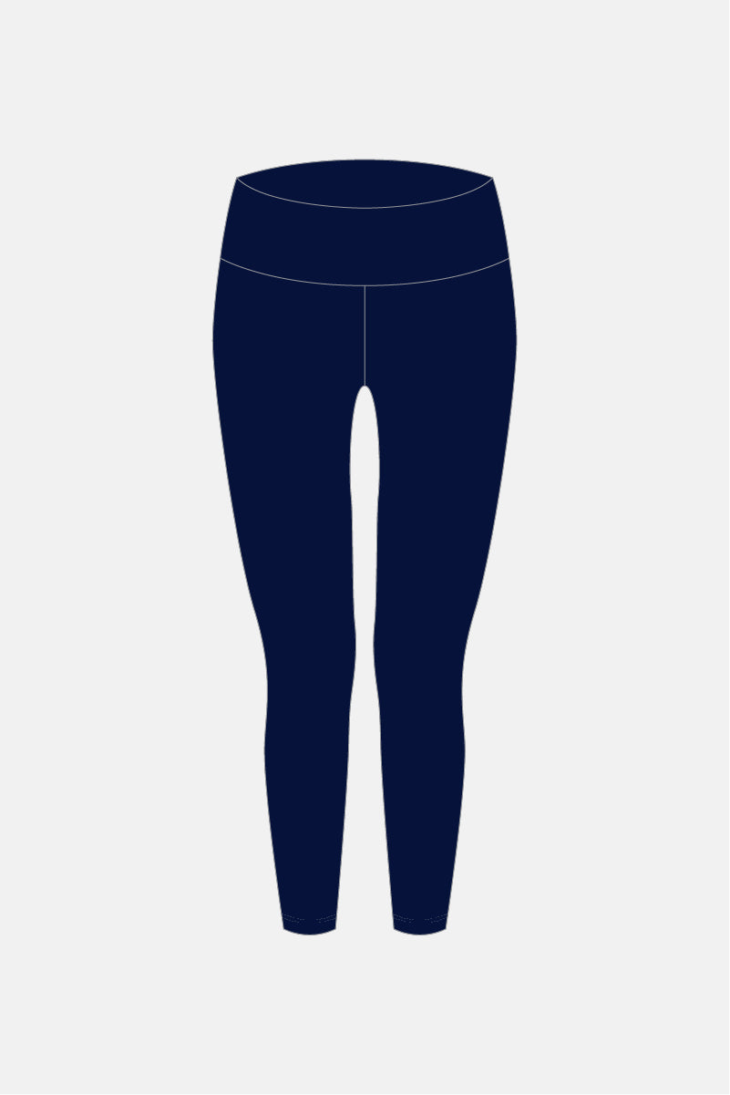 Navy Matt FL Tights