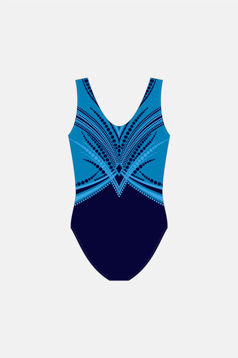 Kaleidoscope Sleeveless Leotard