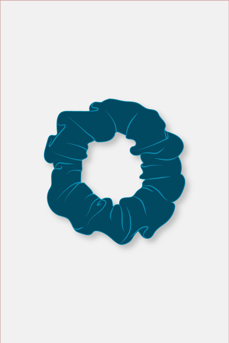 Ocean Matt Scrunchie