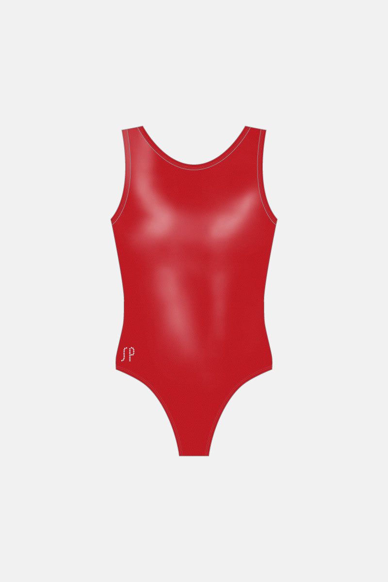 Red Mystique SLS Leotard