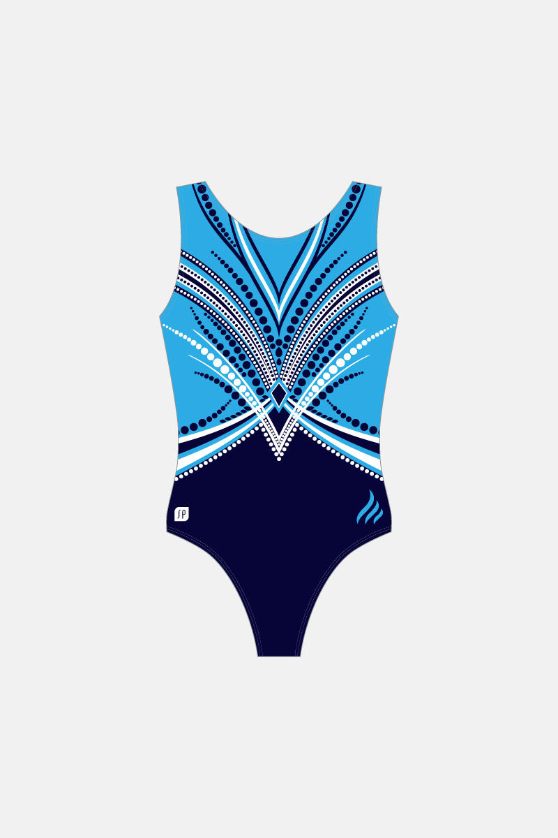 Blue Kaleidoscope SLS Leotard