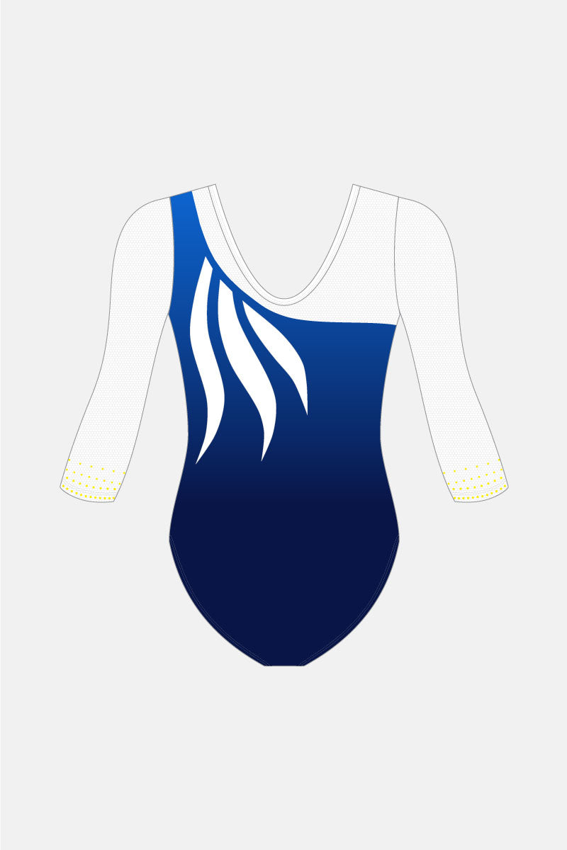 Petal 3/4 Sleeve Leotard