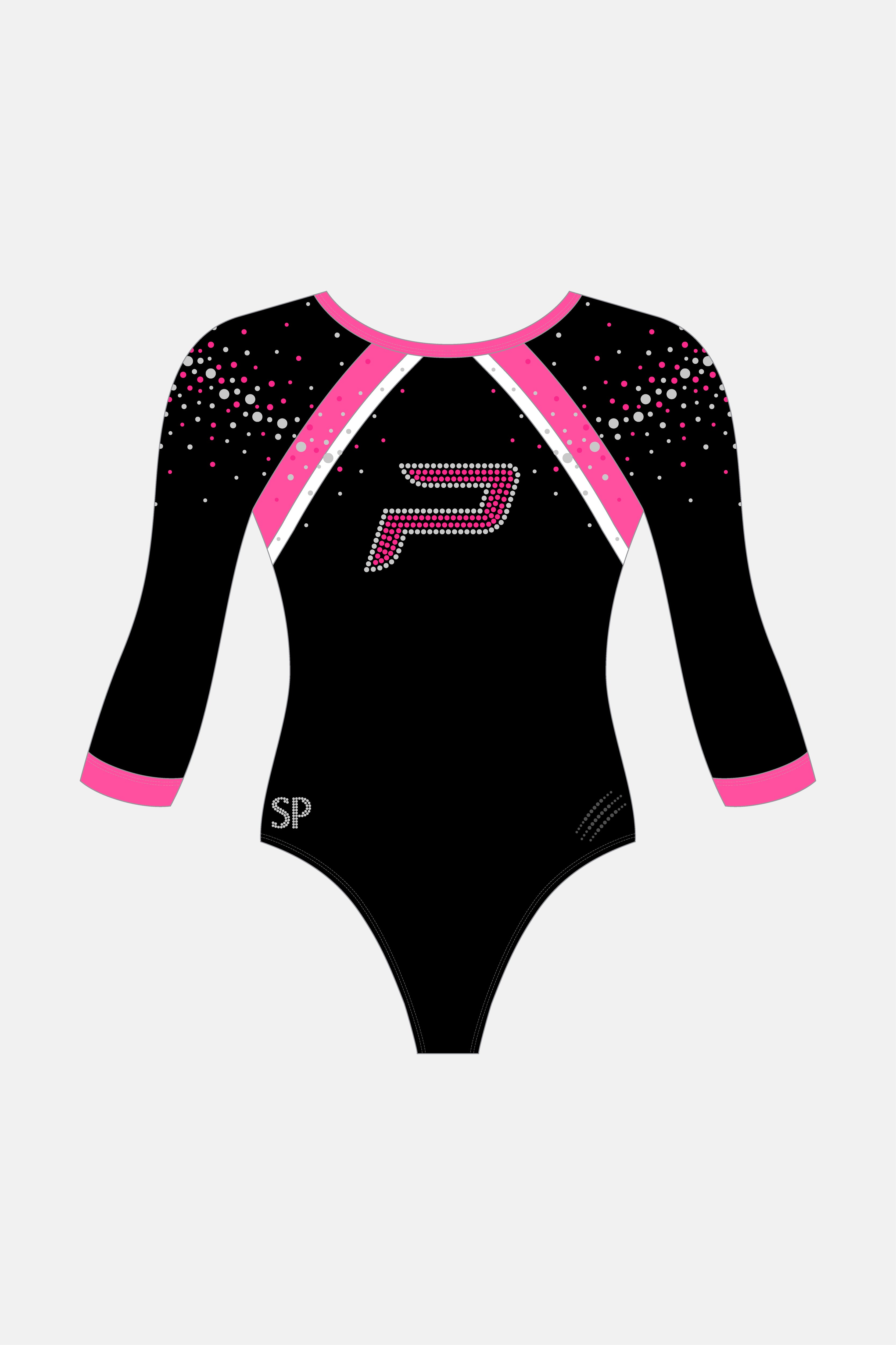 Lionettes 3/4 Sleeve Leotard