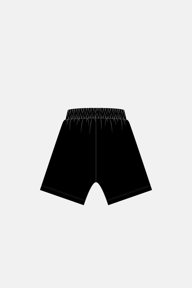 Black Mens Loose Short