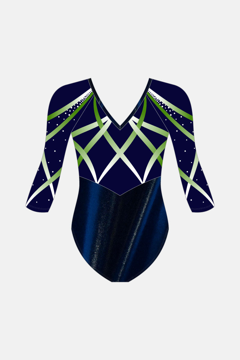 Kenzi 3/4 Slv Leotard