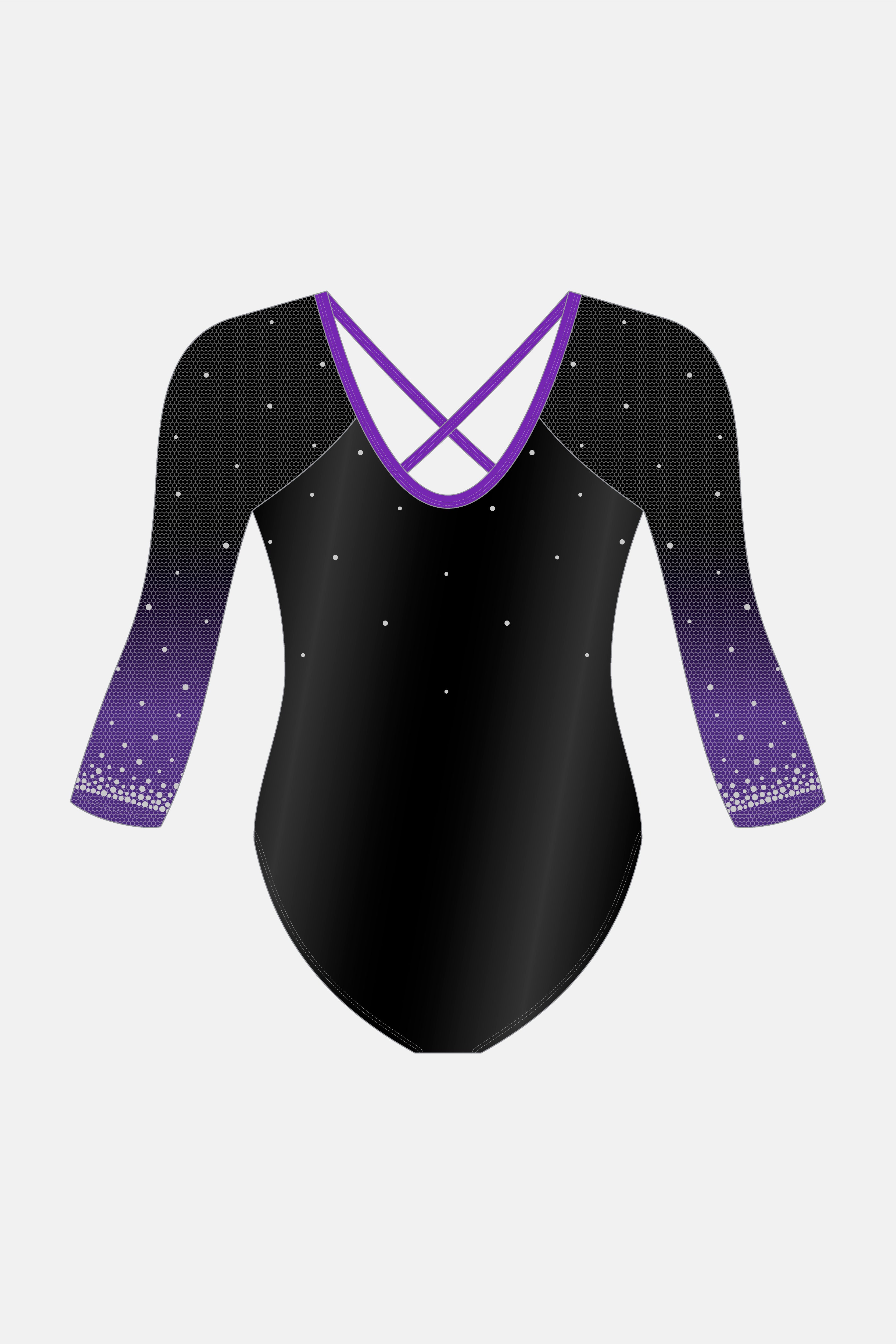 WAG Comp 3/4 Sleeve Leotard