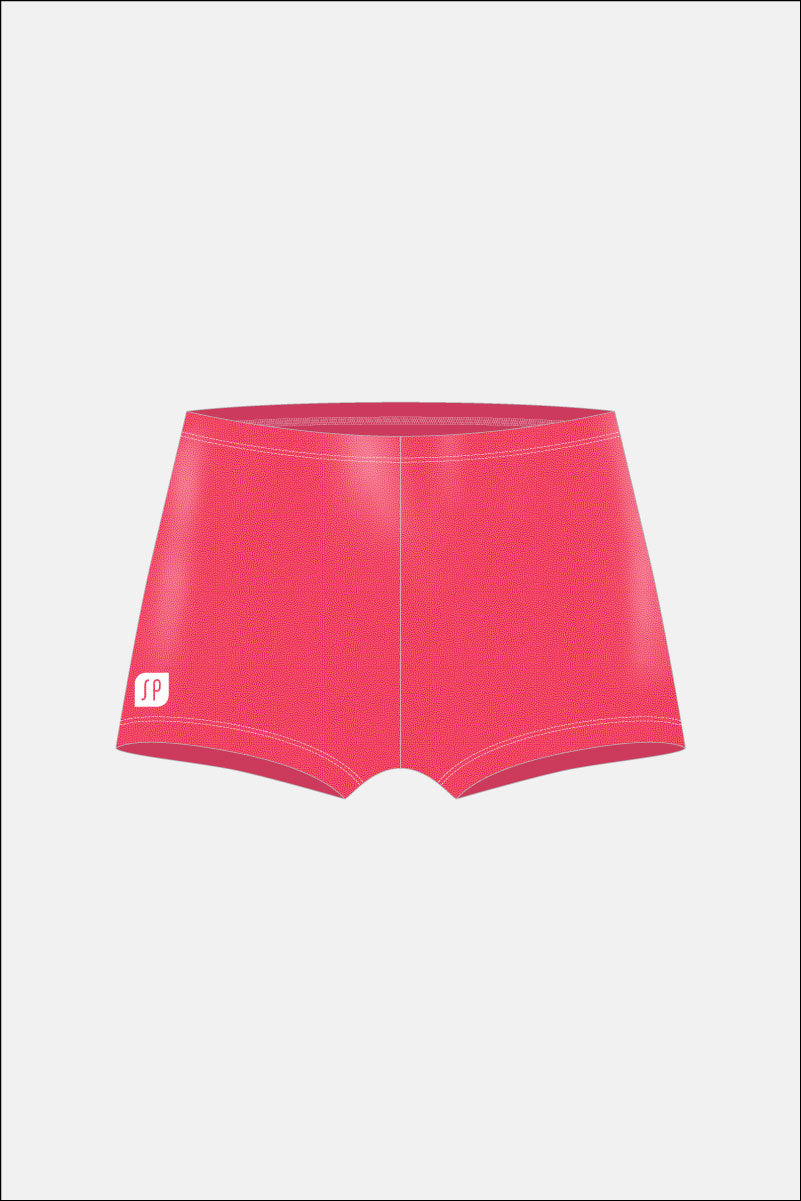 Pink Fluro Orange Mystique 2.0 Shorts