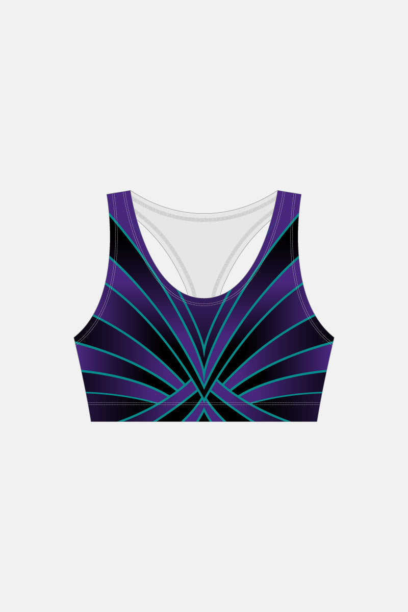 Black Metamorphis Crop Top