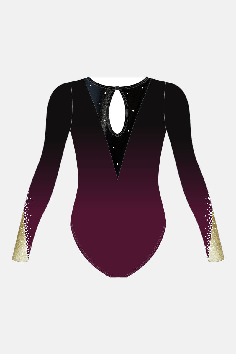 Girls Senior Comp LS Leotard