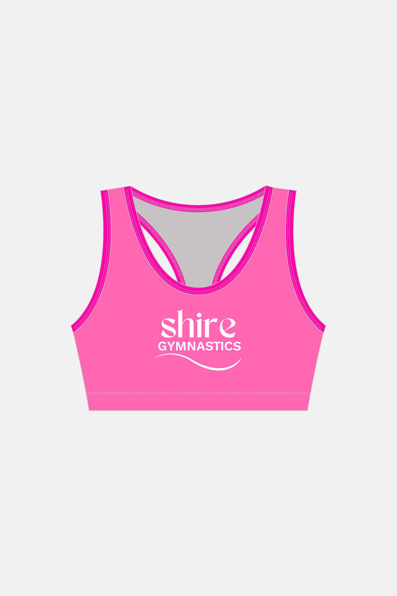 Bubblegum Racer Crop Top