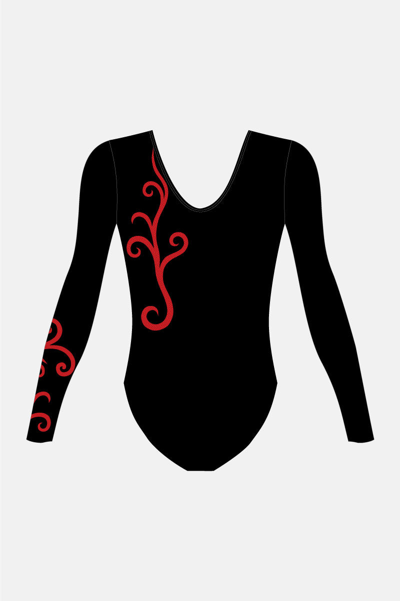 Girls Competition LS Leotard