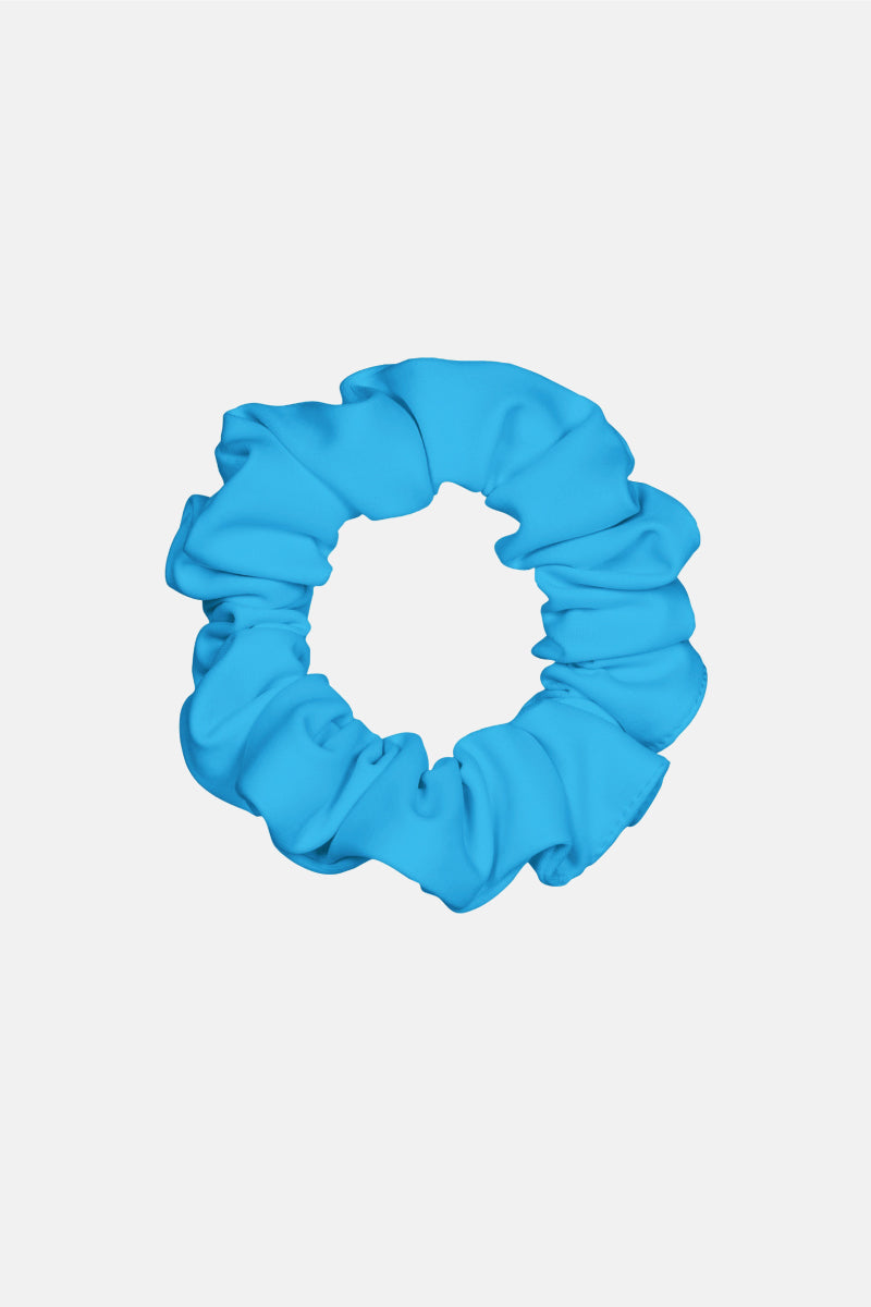 Girls Blue Sublimation Scrunchie