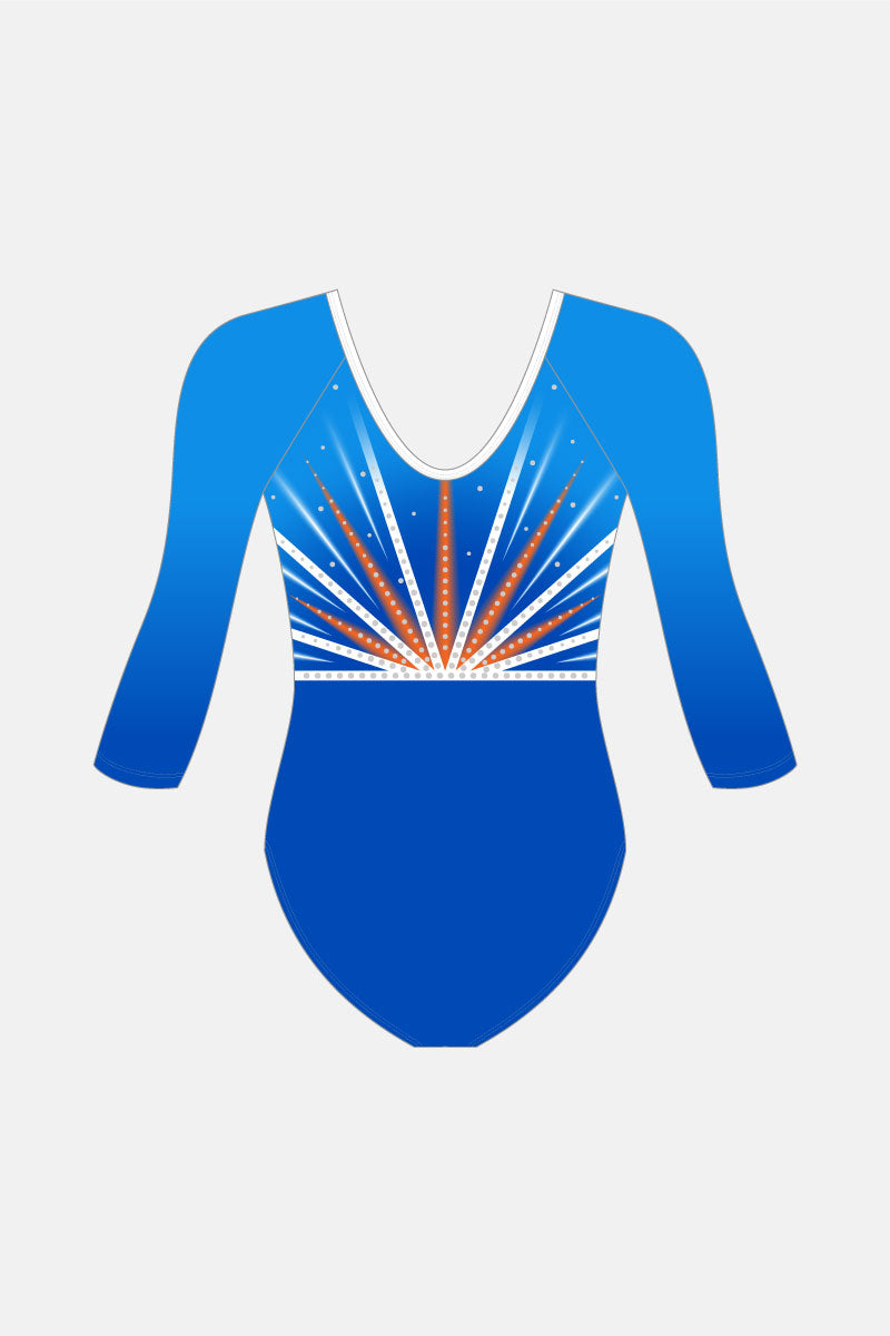 Sunray 3/4 Slv Leotard
