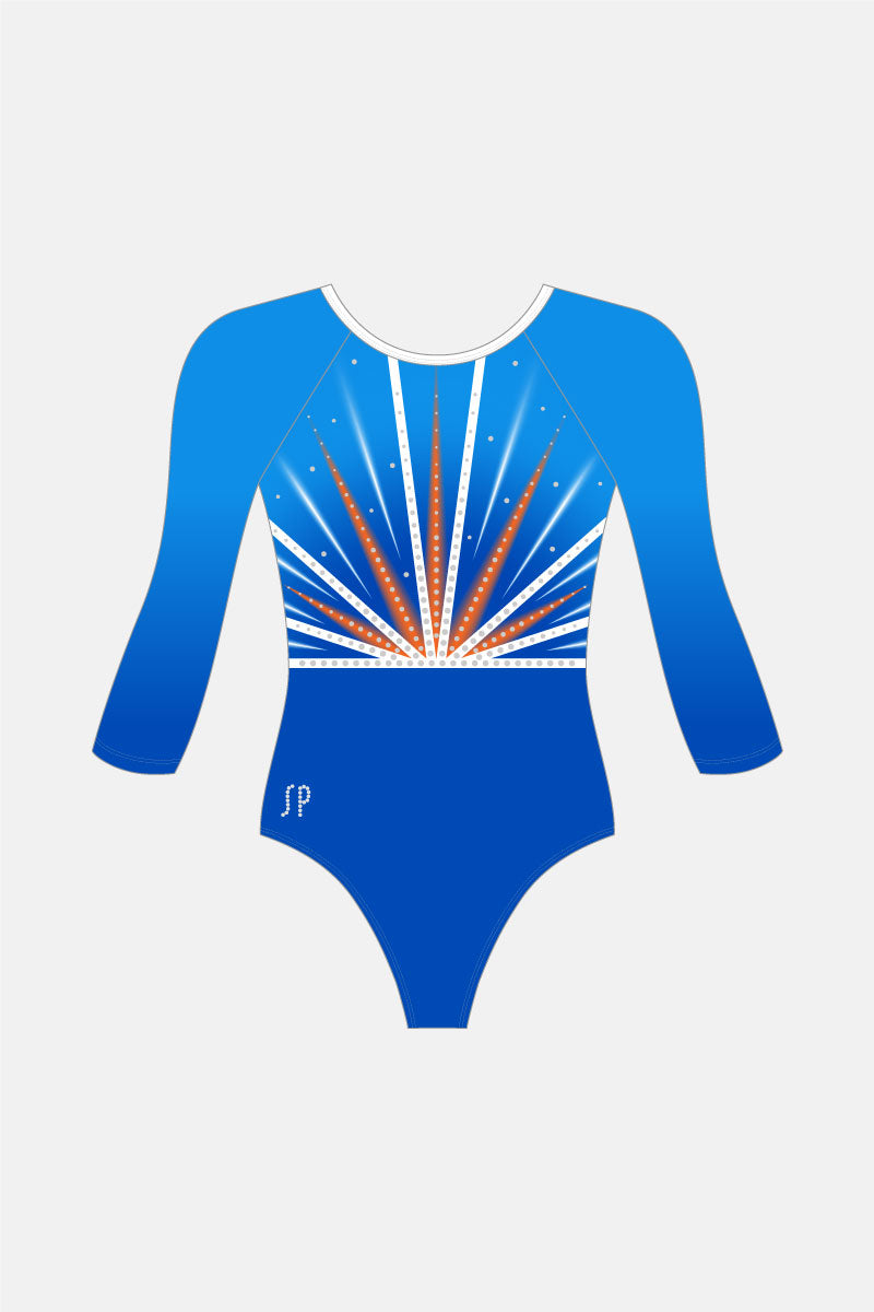 Sunray 3/4 Slv Leotard