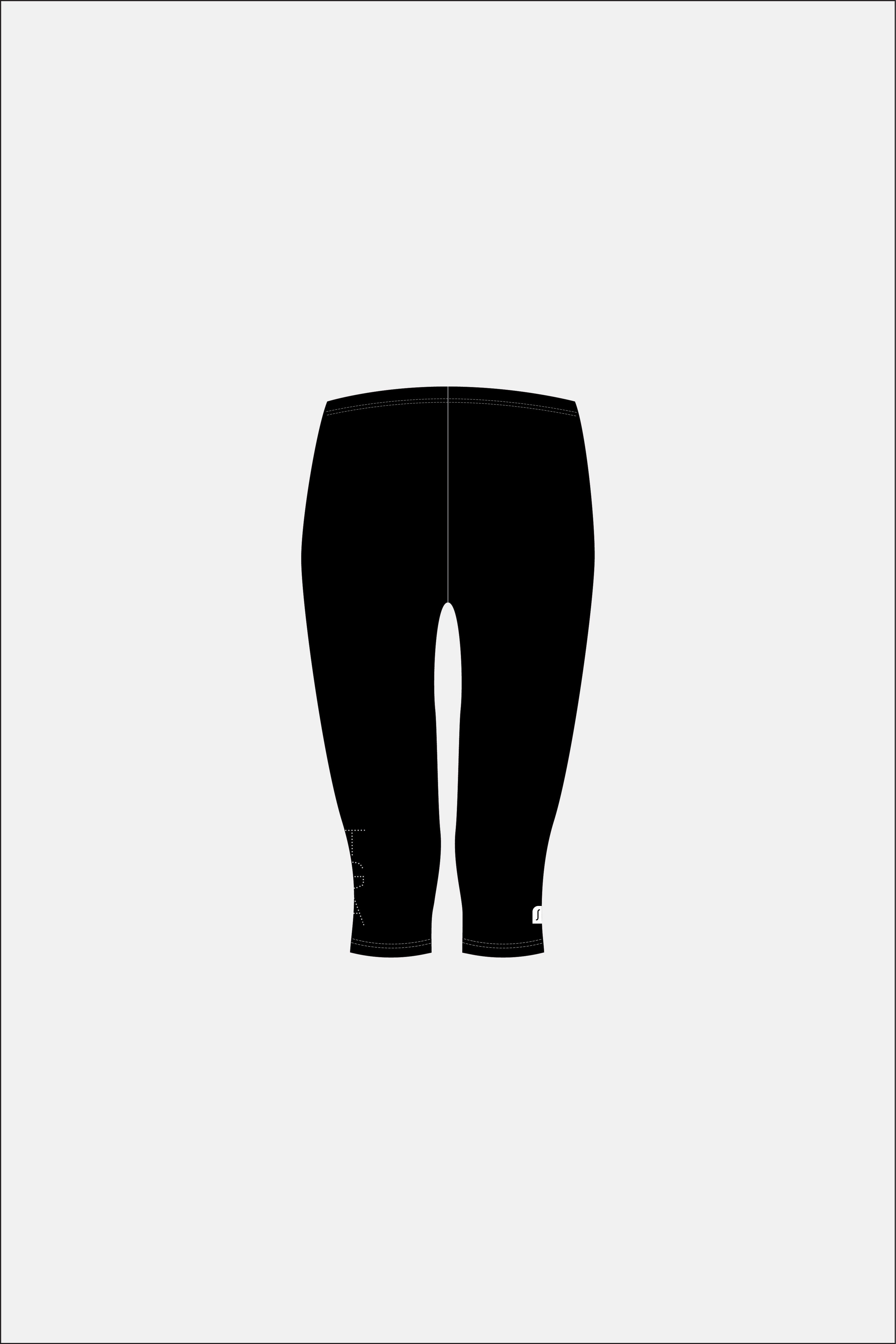 Girls 3/4 Tight - Thin Waist Band