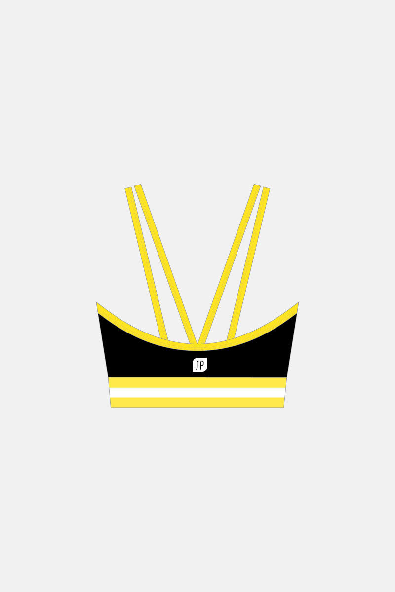 Black Olympiad Crop Top