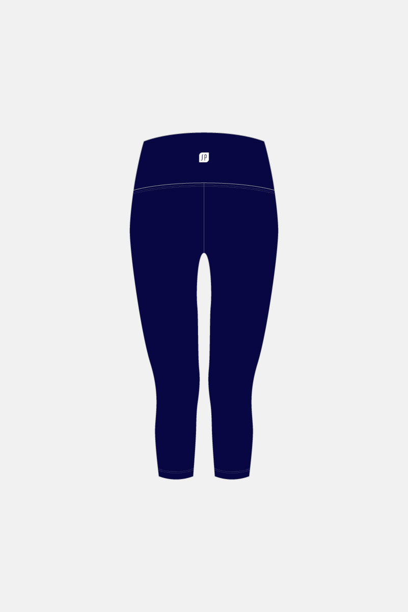 Navy Matt High Waisted 7.8 Tights
