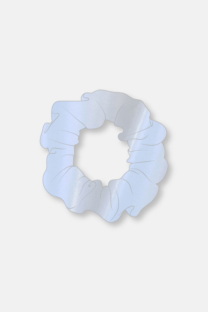 White Pearl Mystique Scrunchie