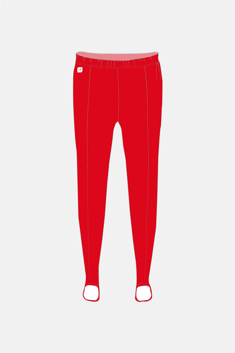 Boys Venetian Red Matt Longs