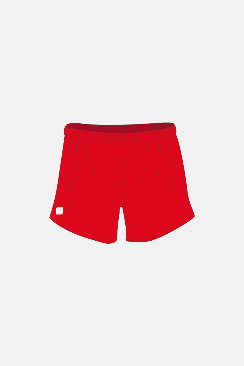 Boys Venetian Red Matt Mag Shorts