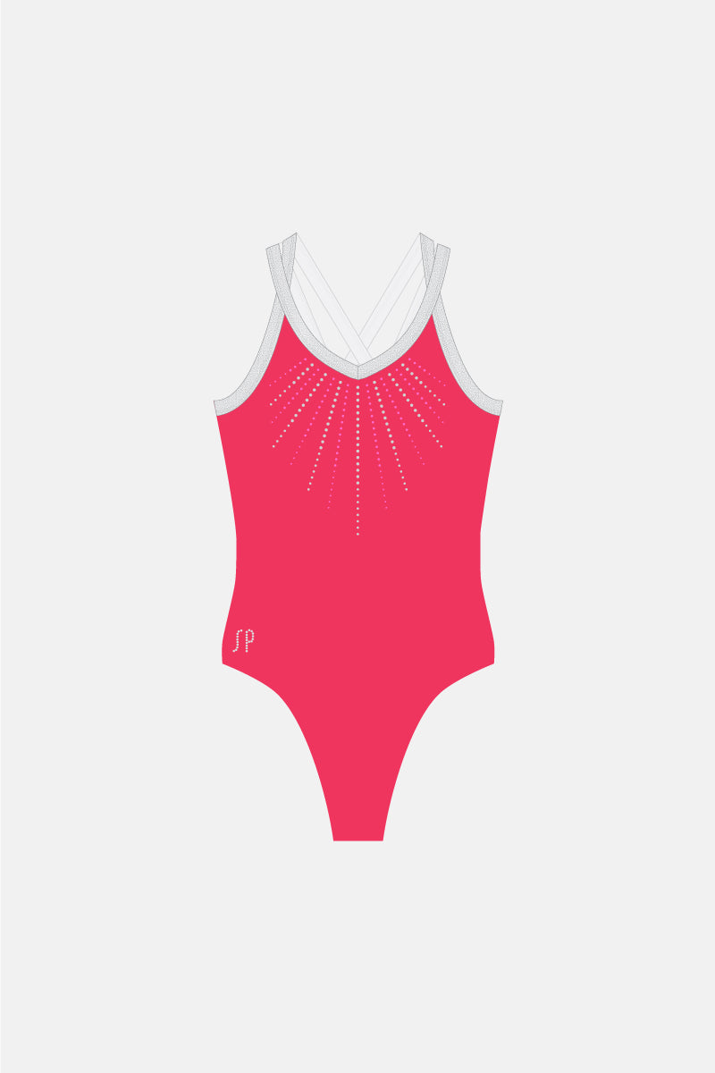 Girls L1-3 Psychedelic Leotard