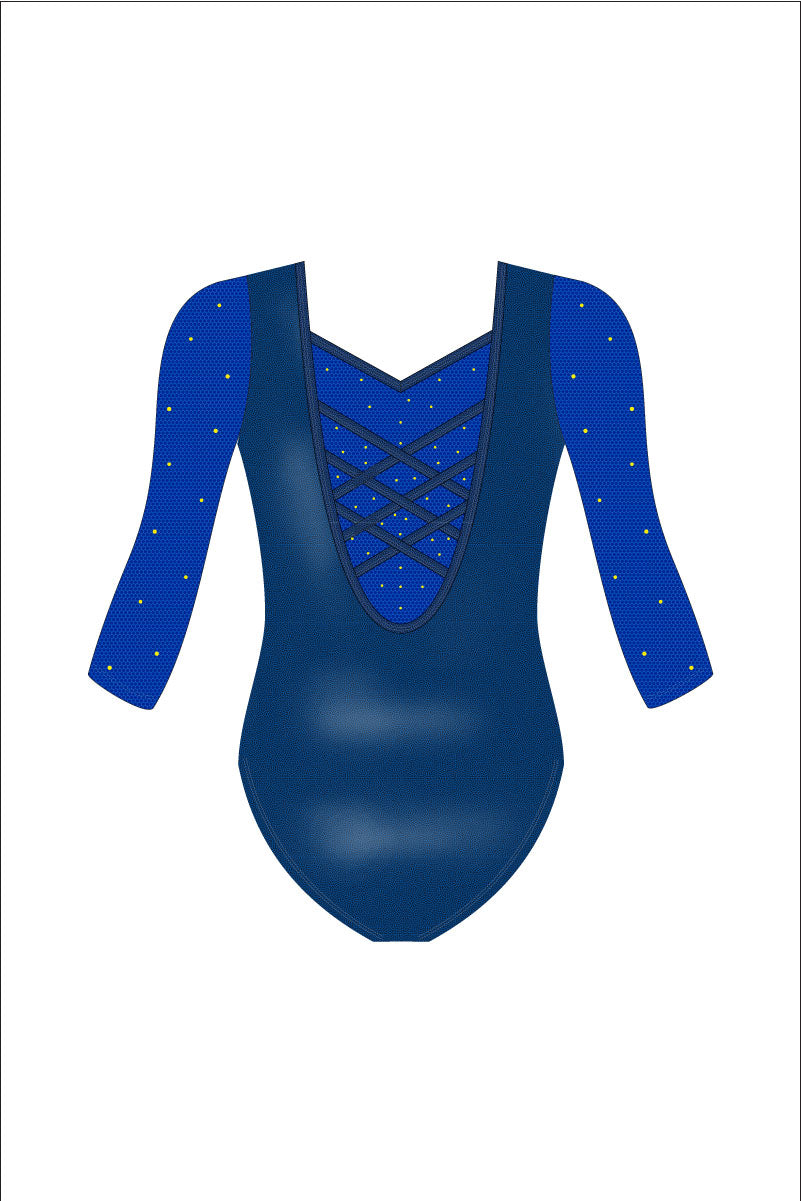 WAG Comp 3/4 Sleeve Leotard