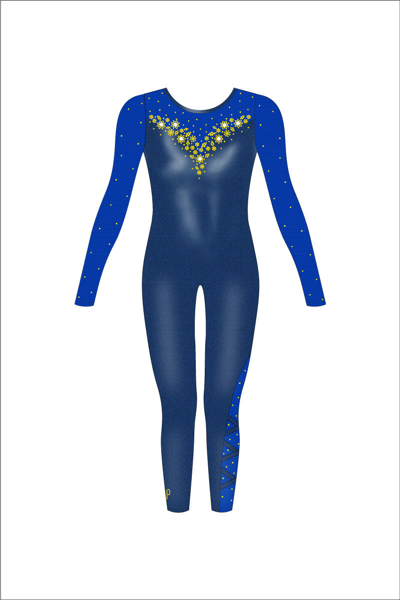 WAG Comp Long Sleeve Full Length Unitard