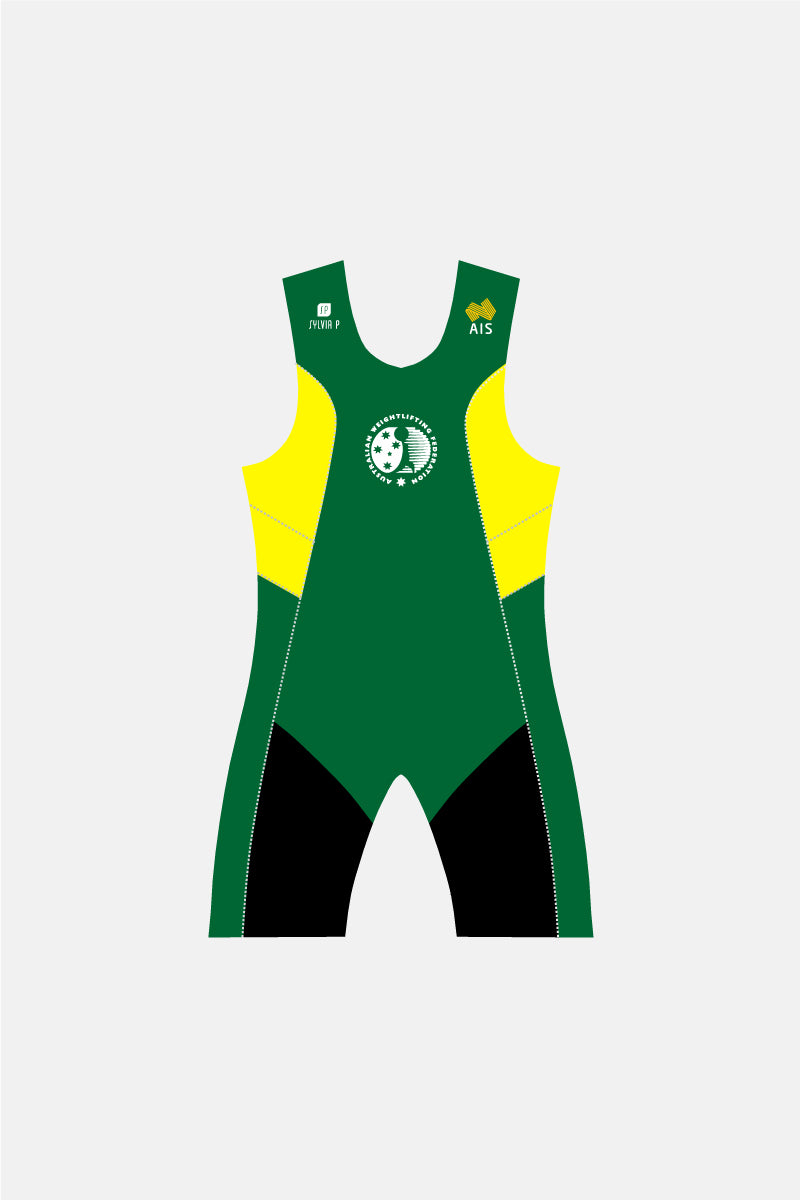 2015 Womens AUS Weightlifting Suit