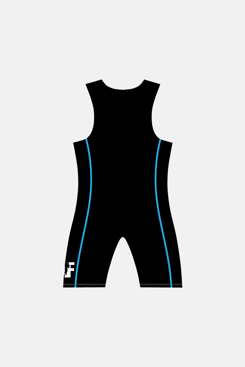 Womens Weightlifting Suit Blue