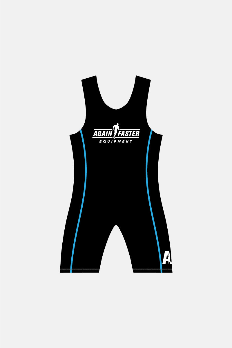 Womens Weightlifting Suit Blue