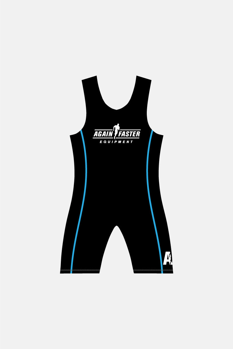 Mens Weightlifting Suit Blue