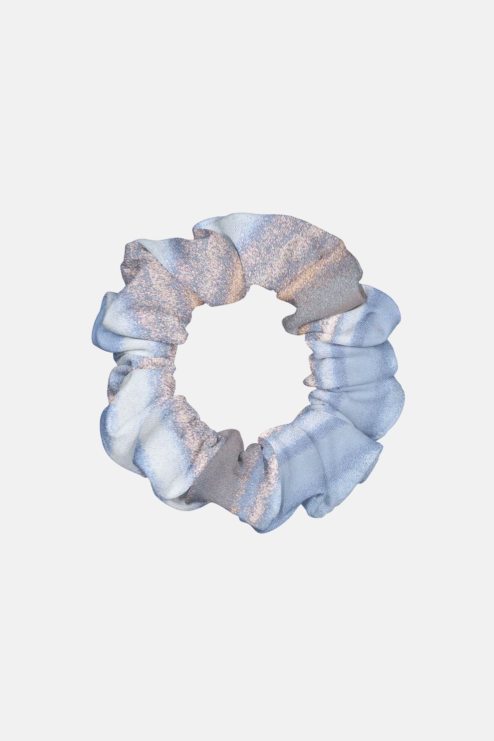 Silver Mystique Scrunchie