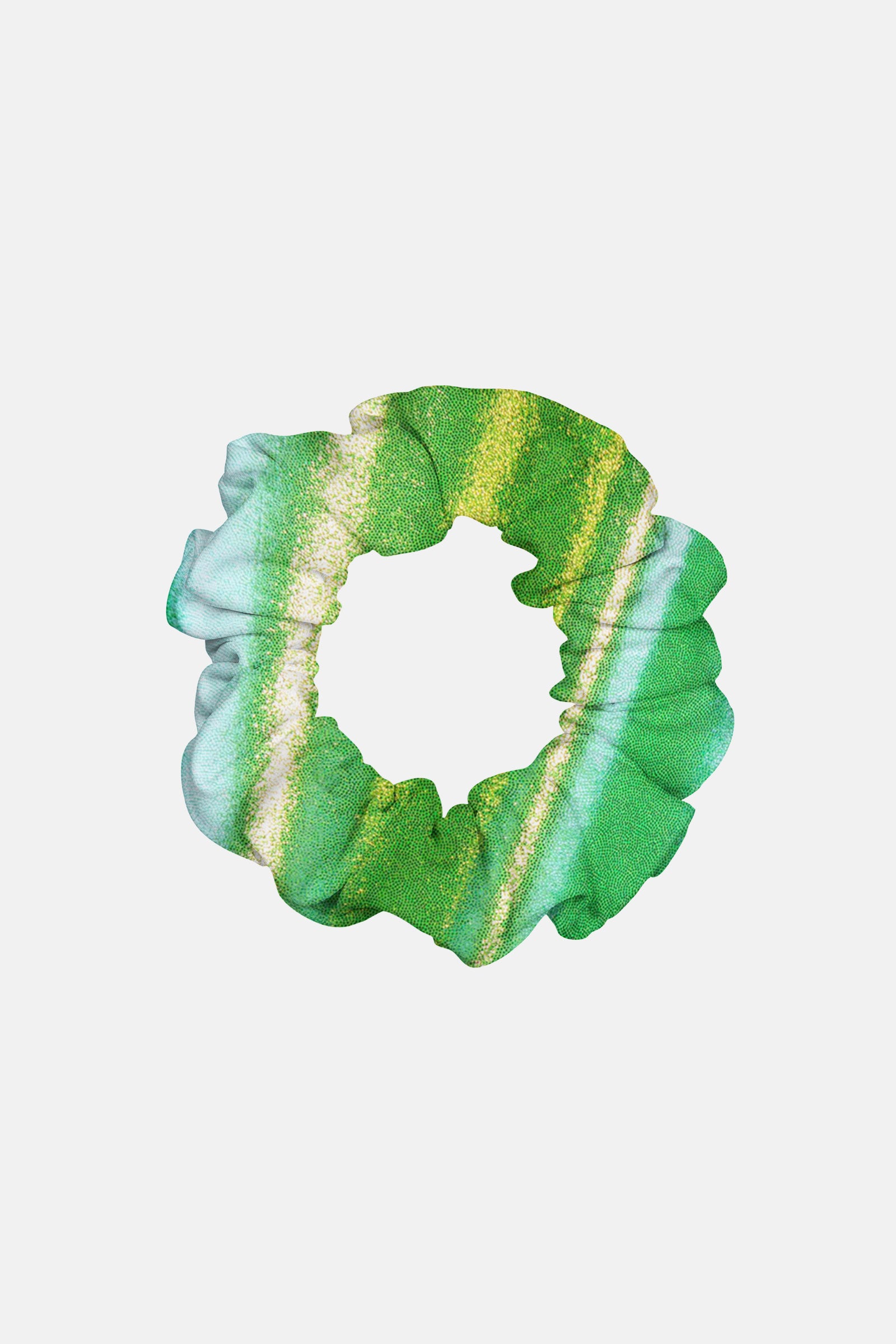 Lime Green Scrunchie