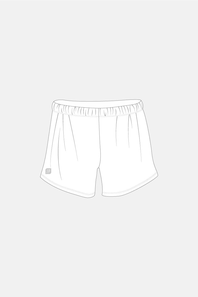 White MAG Shorts