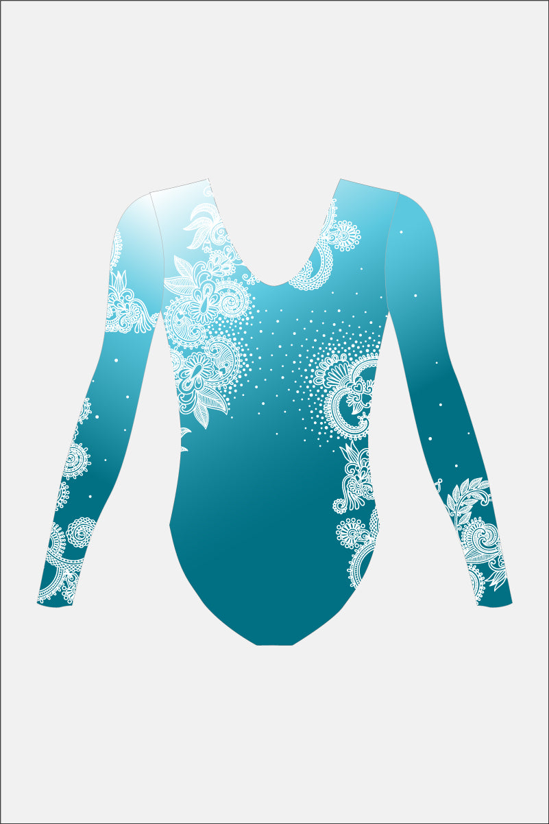 Girls Ellie Long Sleeve Leotard