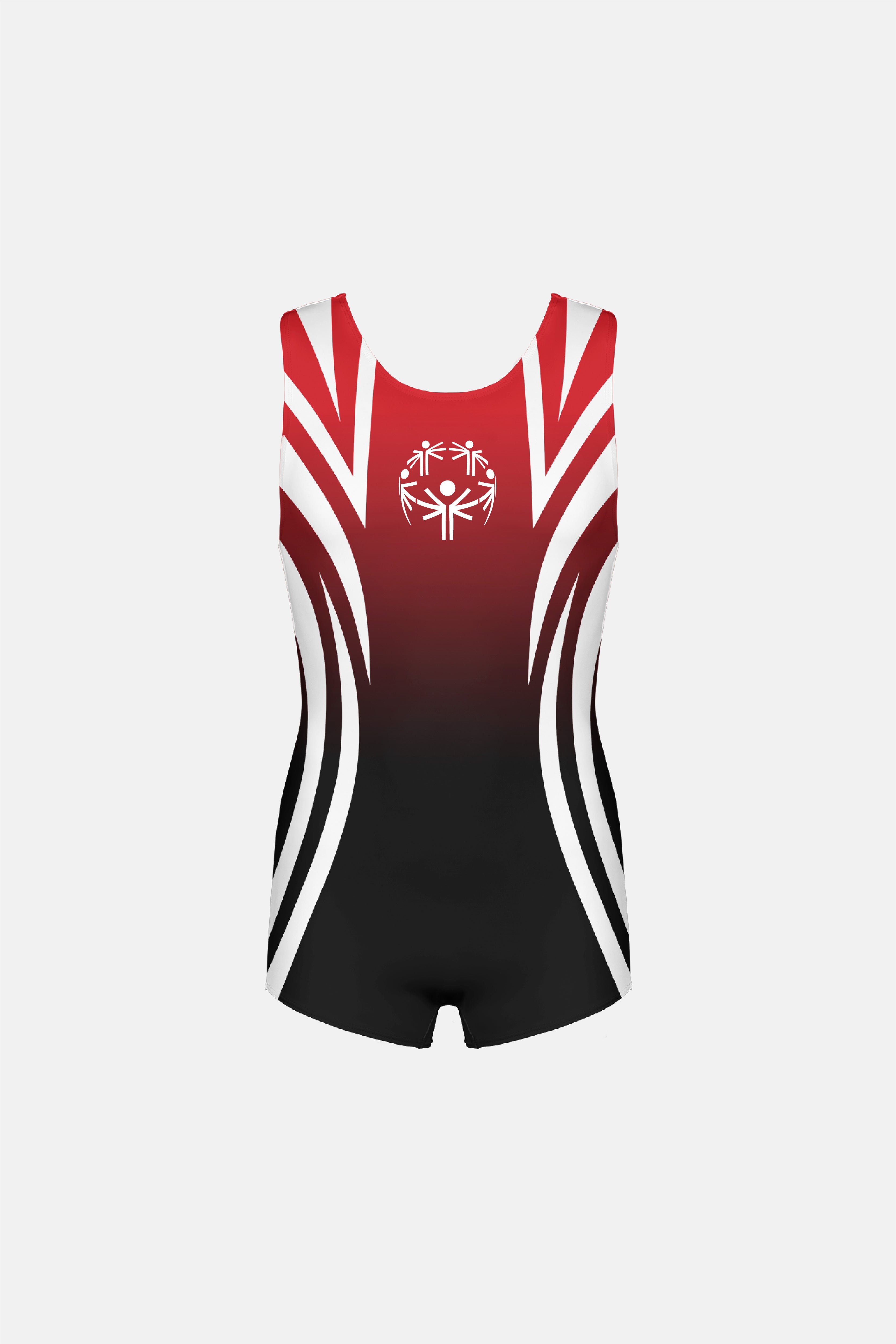 Blaze Red Boyleg Leotard