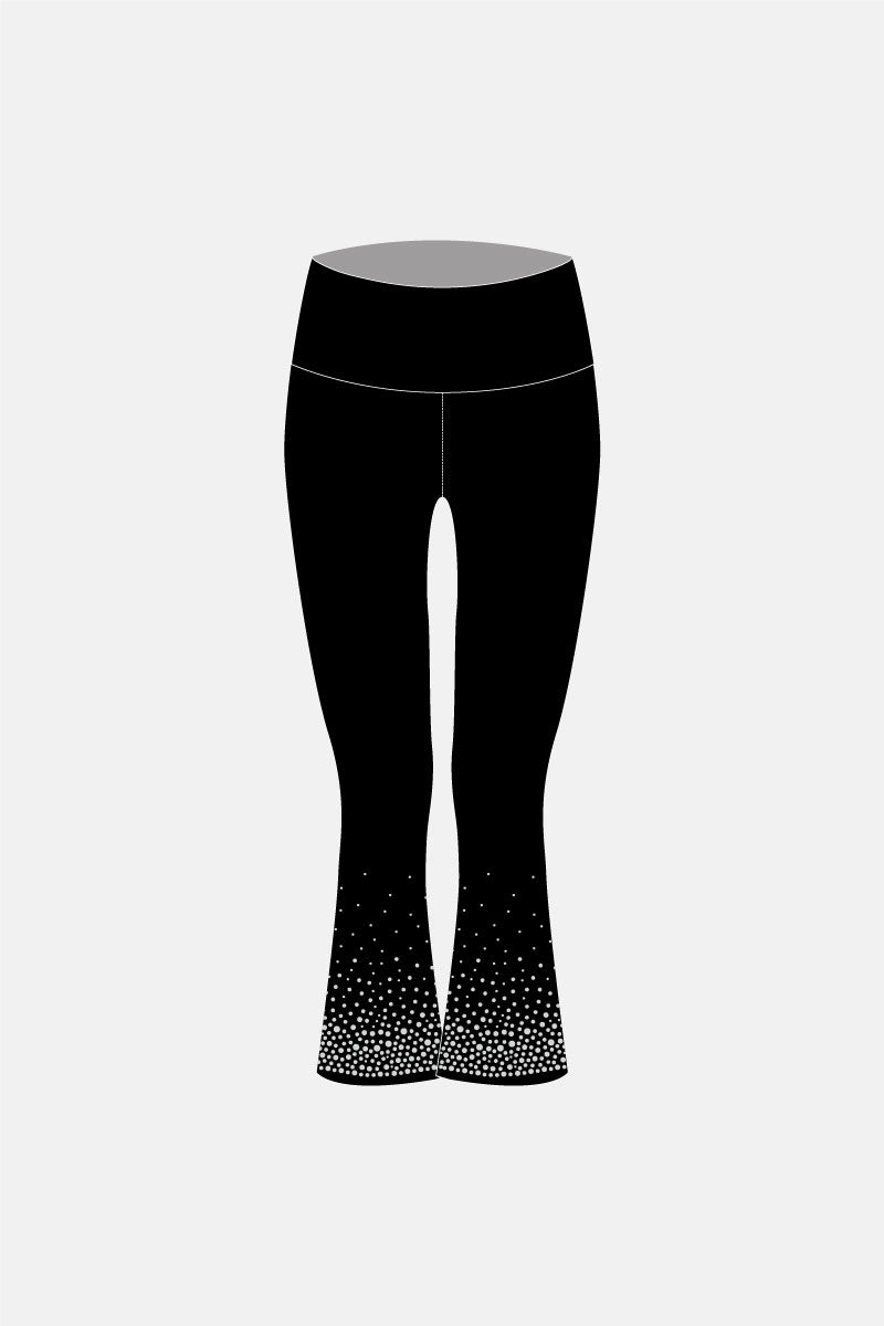 Girls Brittany Flared Tights