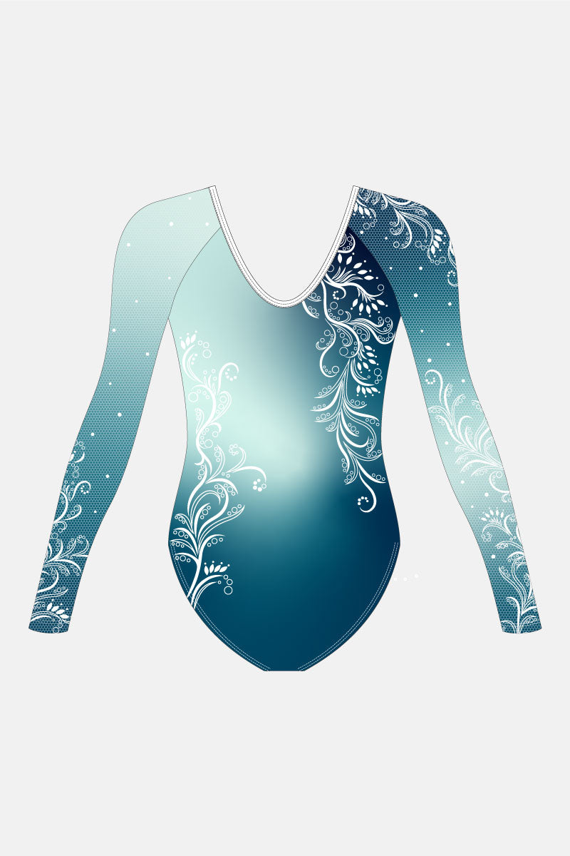 Girls Gymstar Long Sleeve Leotard