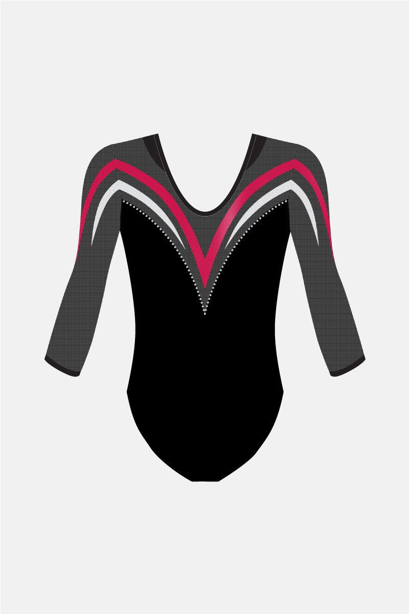 Girls L4- 6 Gymnastics Leotard (Cassidy)